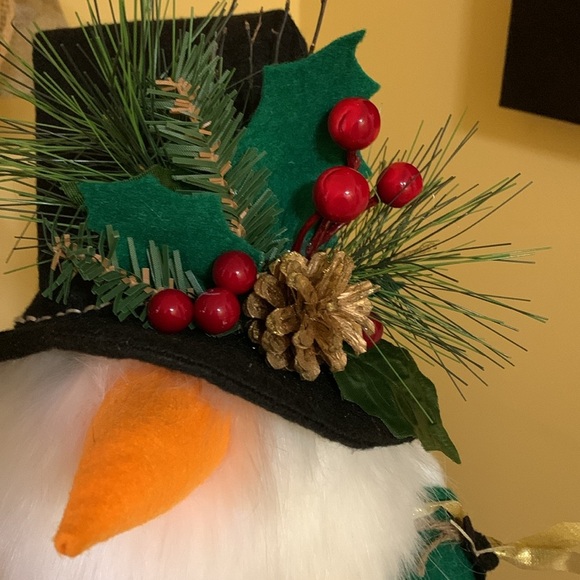 Scandinavian Standing Snowman Gnome - Picture 2 of 10